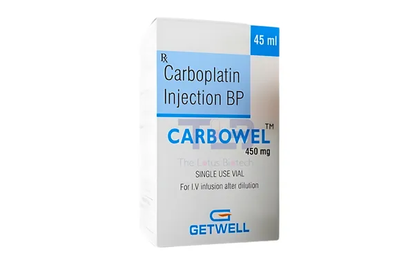 Carbowel Carboplatin 450 mg Injection