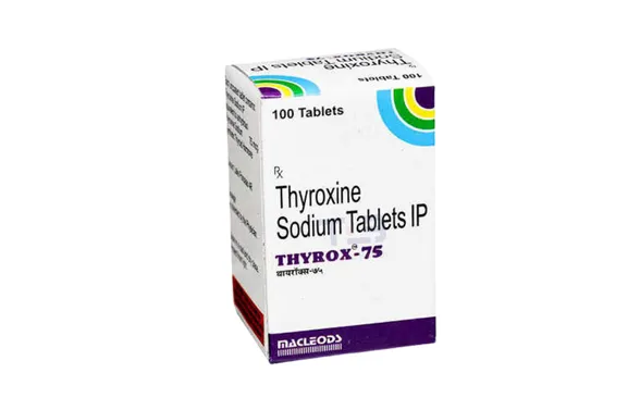 Thyrox 75 mcg Thyroxine Tablet